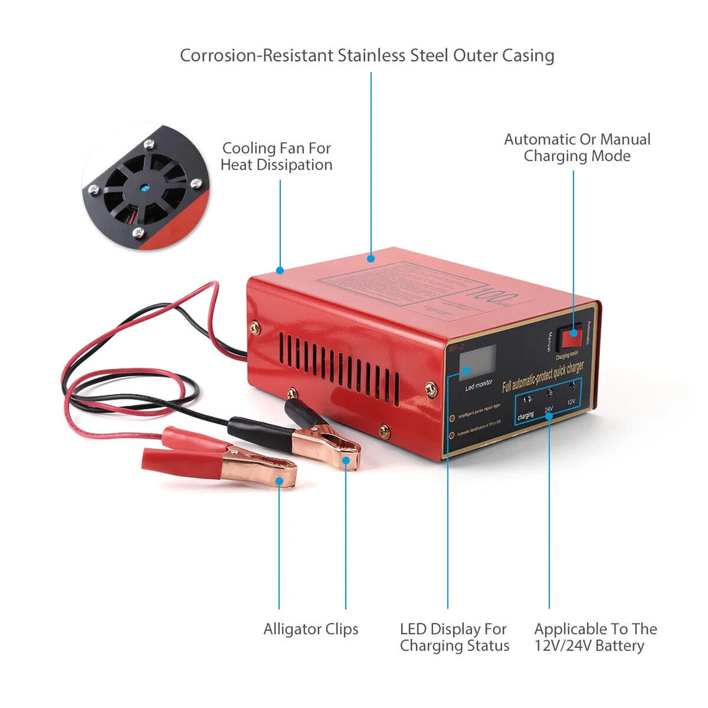 12V/24V 10A 140W Battery Charger L251