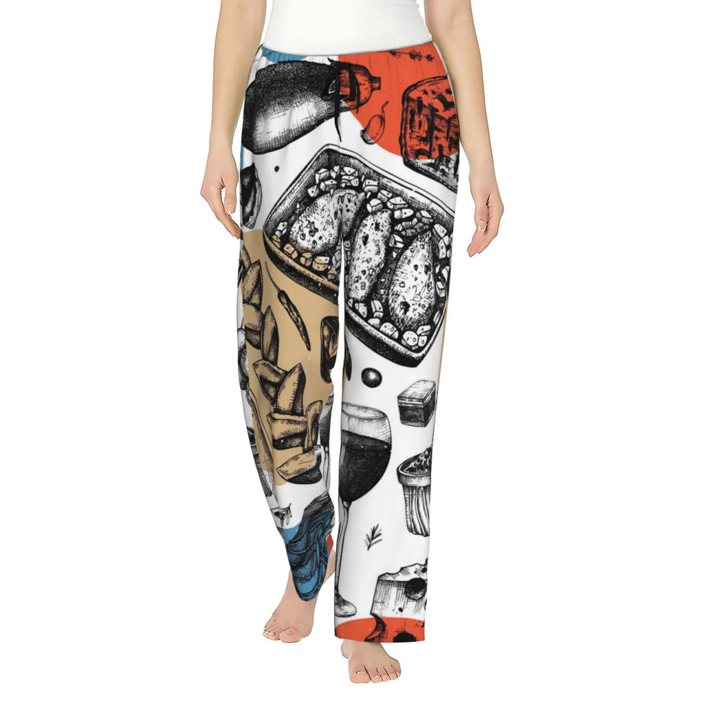 Women's Pajama Pants with Pockets G296471