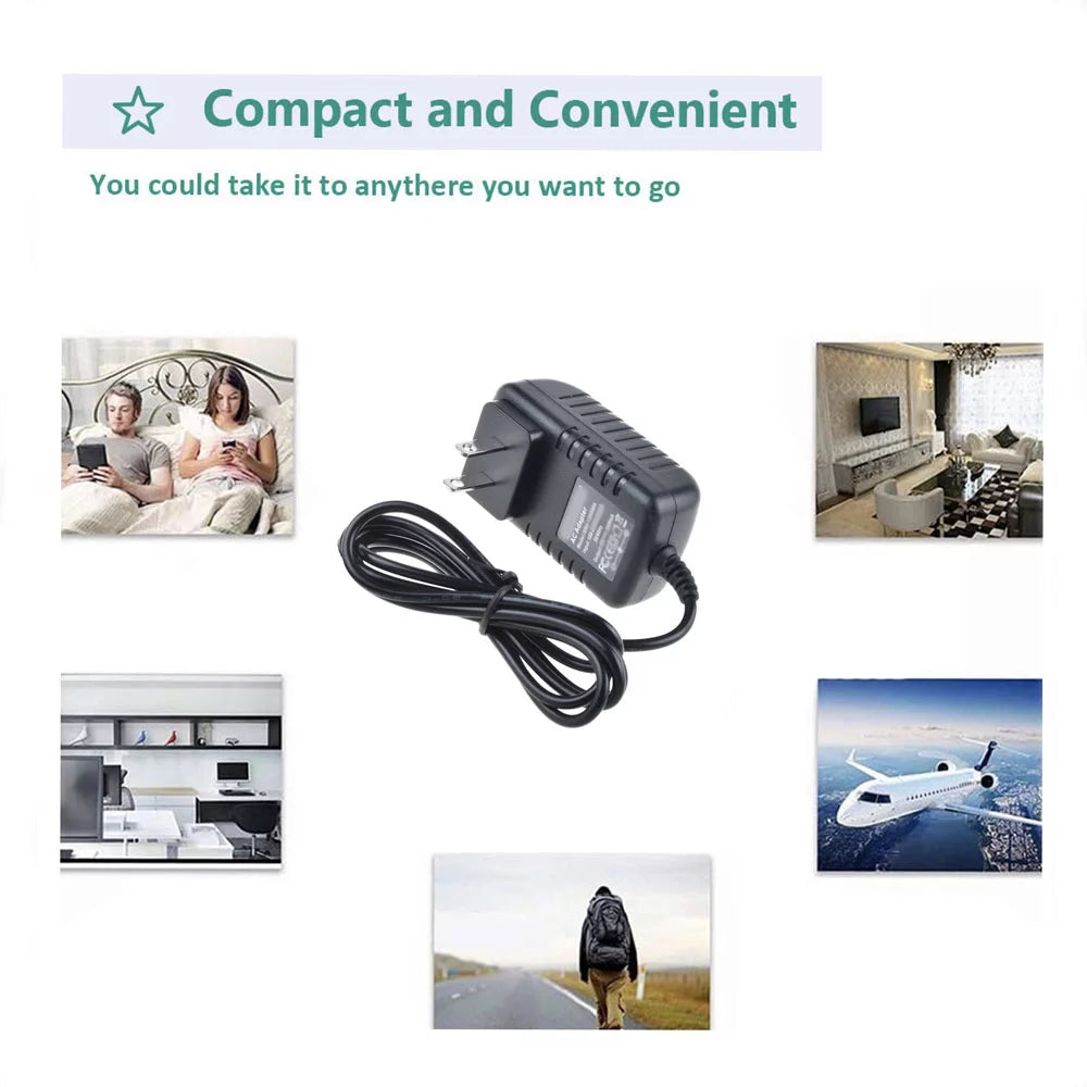 5V AC DC Adapter Power Supply Cord Cable Charger X110098