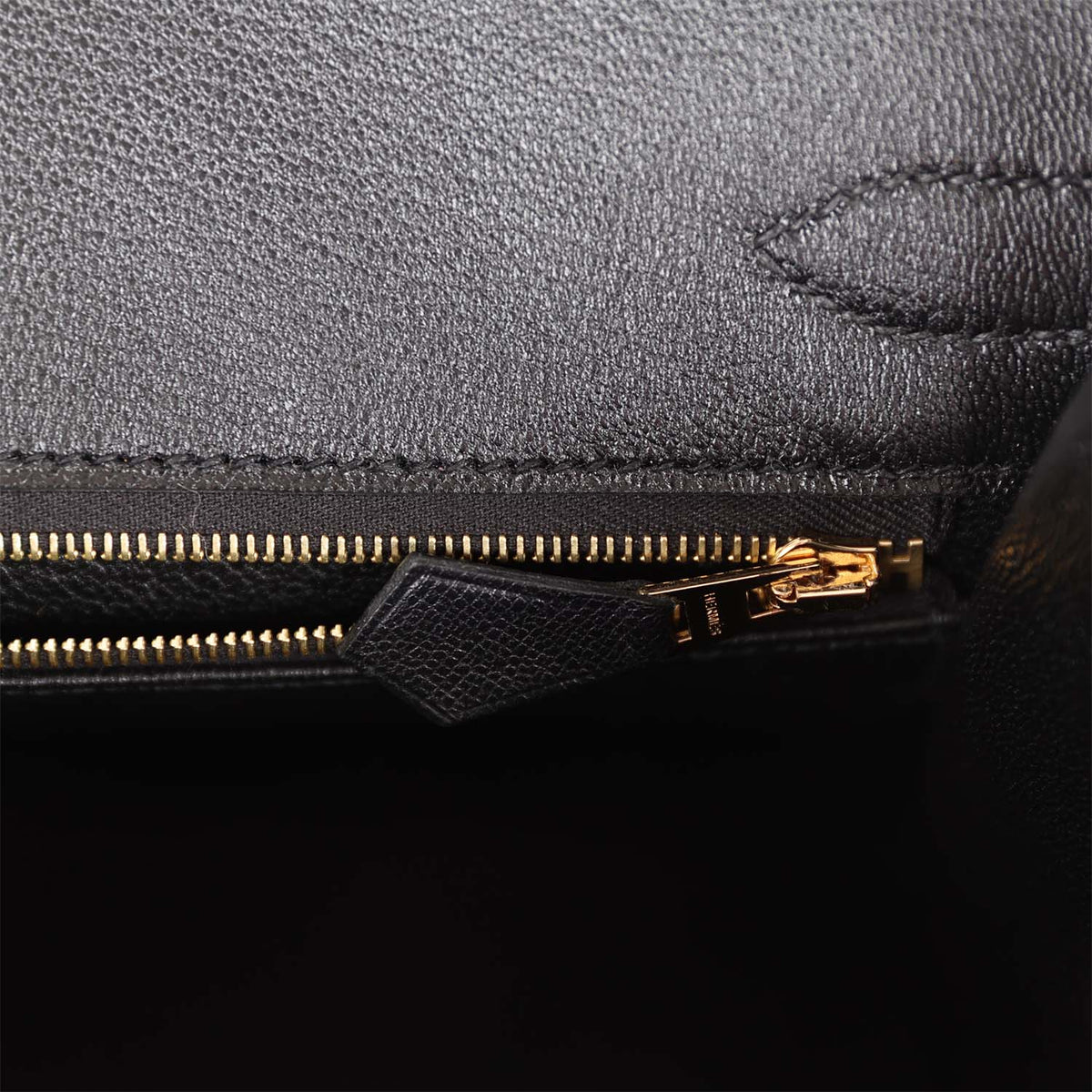 Black Leather Handbag U1006