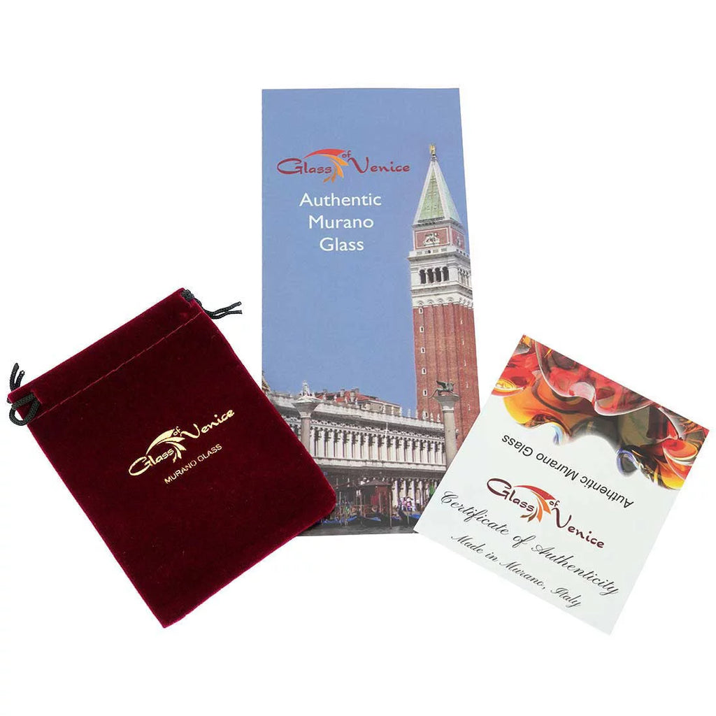 Ruby Red Murano Glass Necklace Q744470