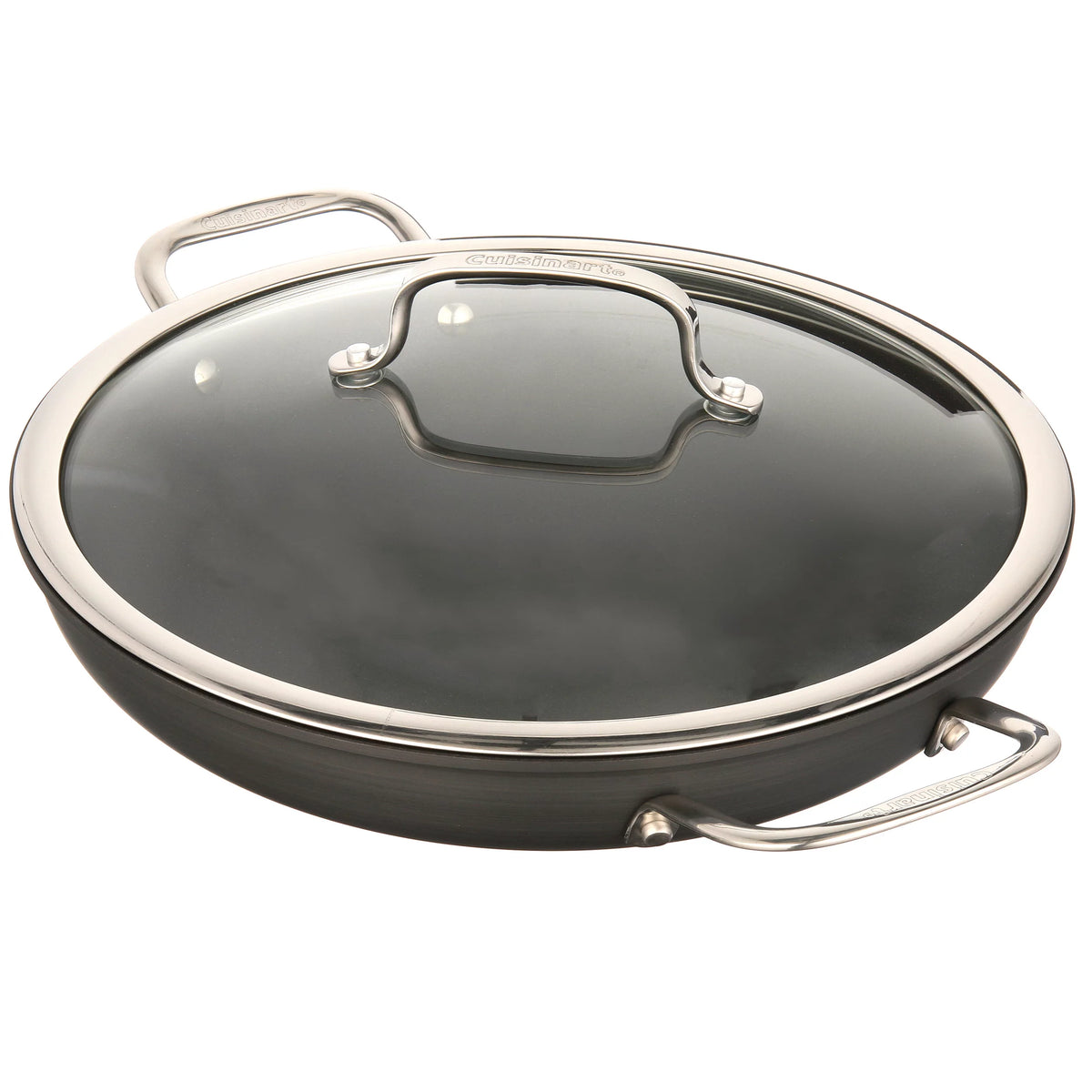 Hard Anodized 12" Pan with Cover E966584