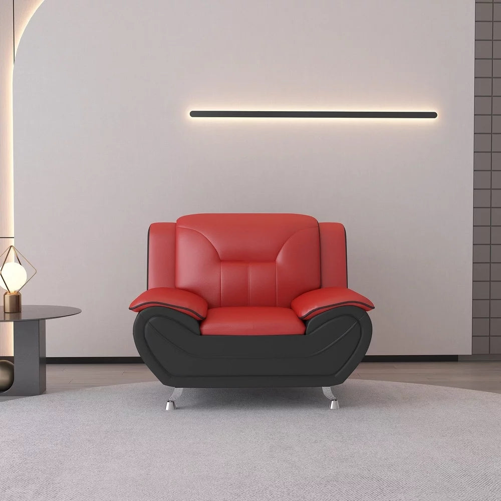 Faux Leather Club Chair F72304