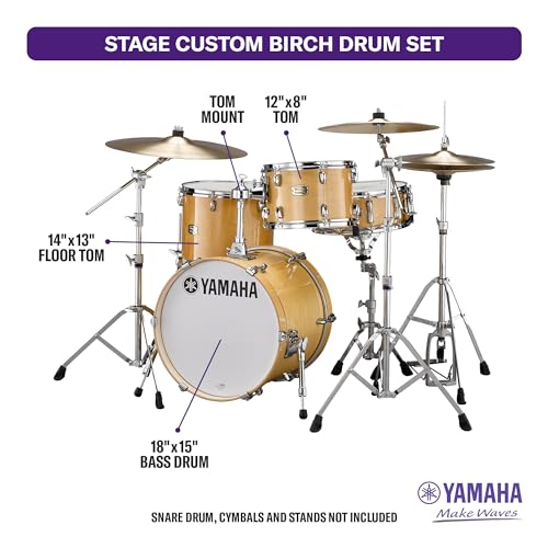 5pc Shell Pack with 20" Kick 14" Snare Drum in Honey Amber S5108