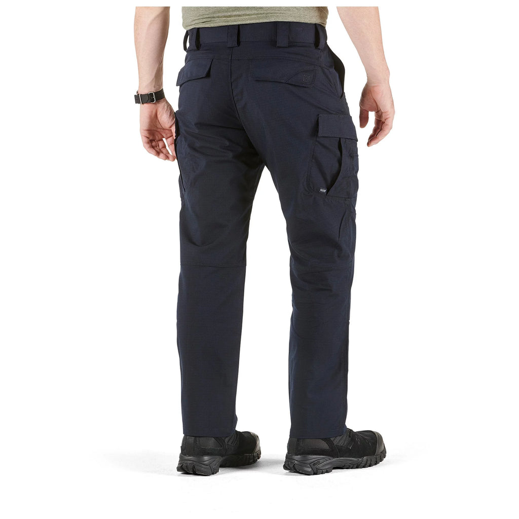 Men's Stretchable Flex-Tac Fabric Pants, Dark Navy, 34W x 32L T81437