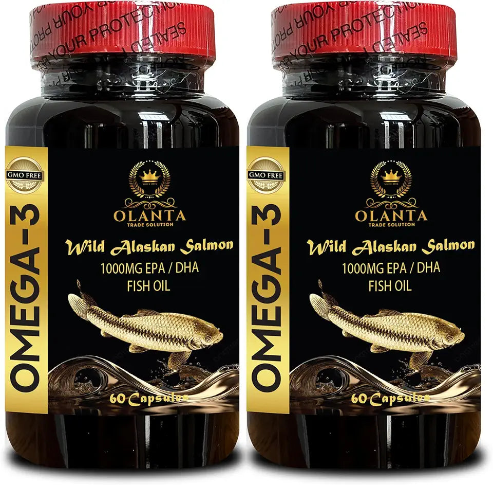 Fish Oil 120 Capsules Dietary Supplement Q9172