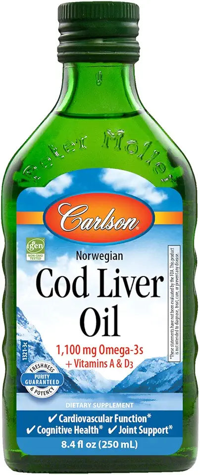 Cod Liver Oil 1,100 mg Omega-3s 250 mL C782125