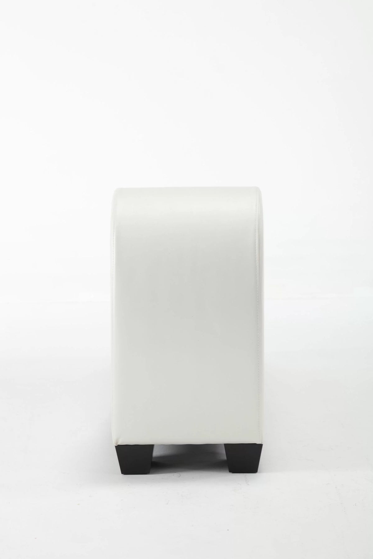 Faux Leather Curved Chaise Lounge W30511