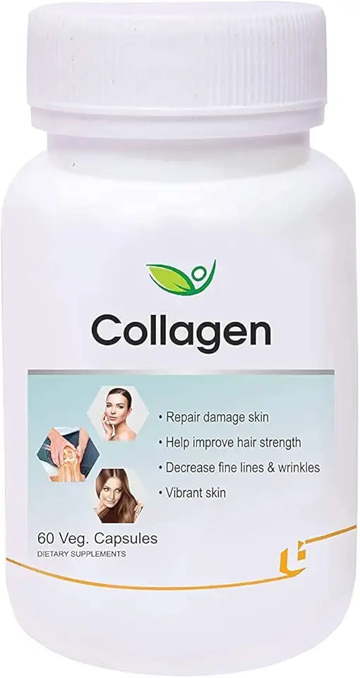 Collagen 60 Veg. Capsules Dietary Supplement A79533