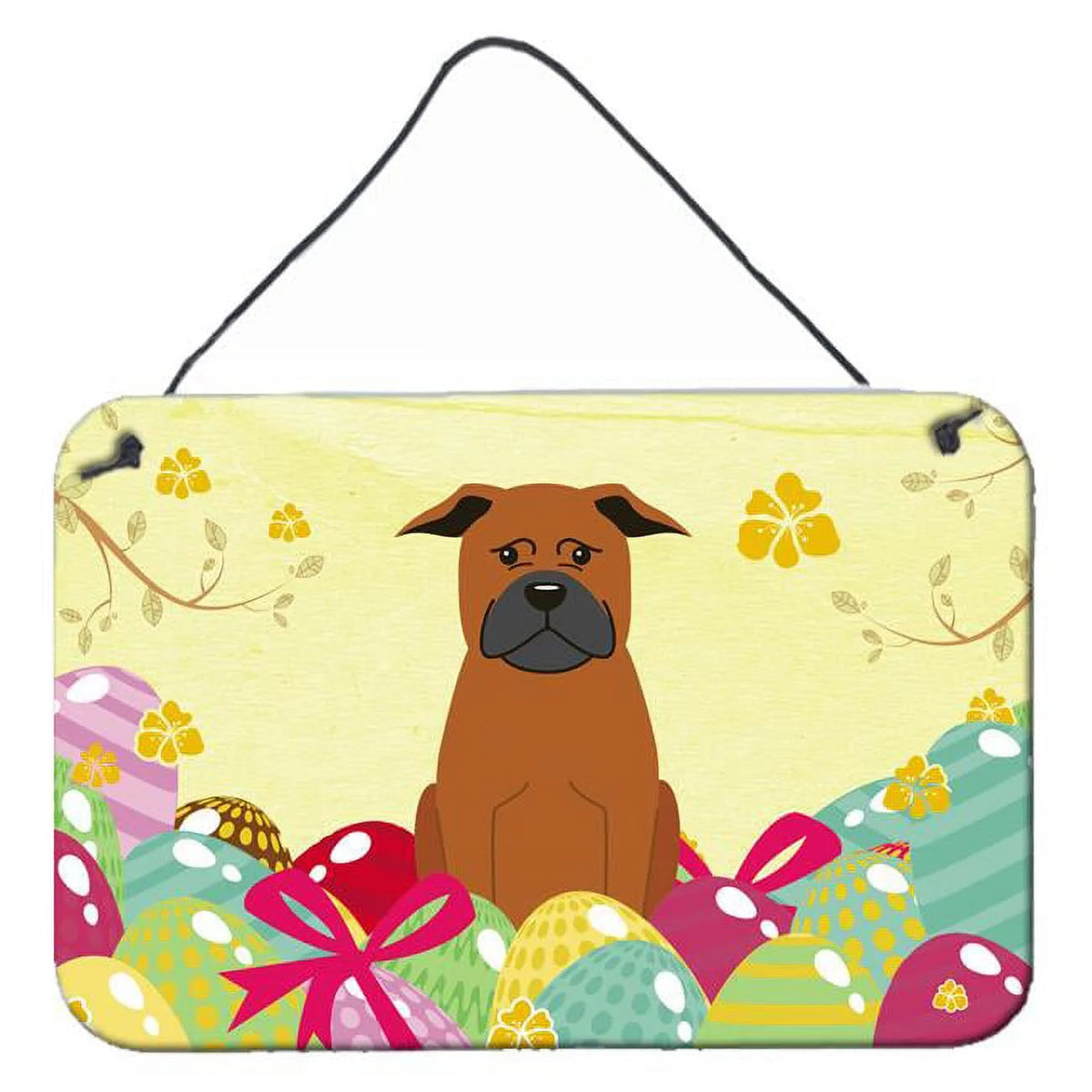 Easter Eggs Wall or Door Hanging Prints J597