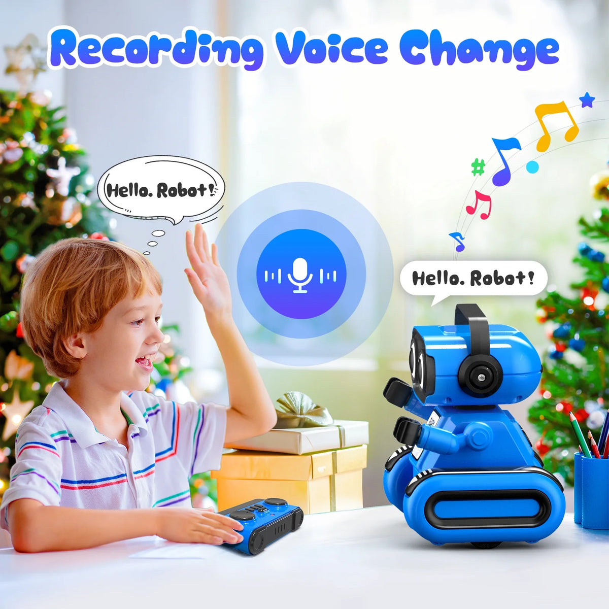 Remote Control Robot Toys with Dance Moves and Music Z227