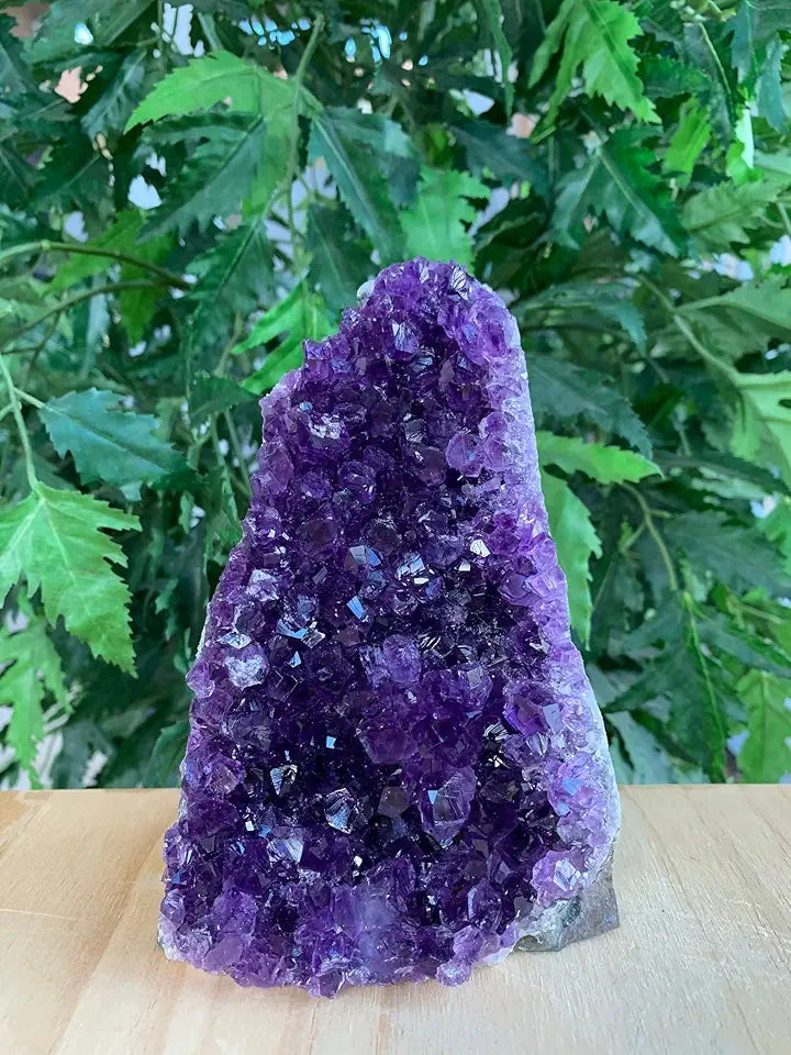 Deep Purple Amethyst Crystal Cluster D37127