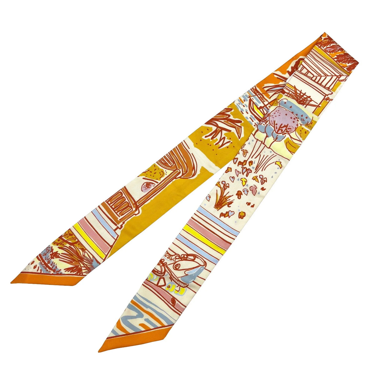 Silk Scarf F642