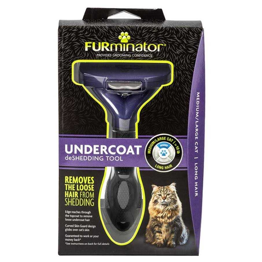 Long Hair Deshedding Tool for Small Cats F3648