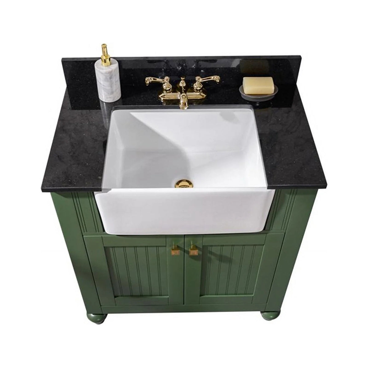 31" MDF Veneer Wood Sink Vanity O97740