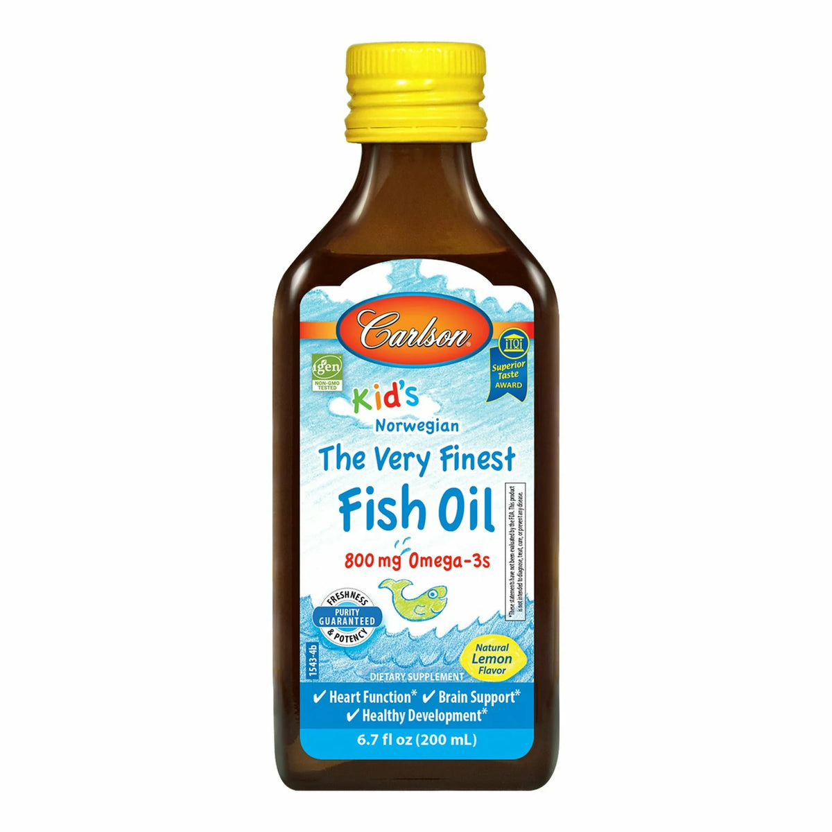 Kid's Finest Fish Oil Lemon 200 mL D983