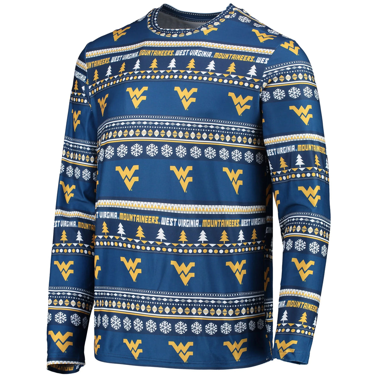 Navy Long Sleeve T-Shirt and Pants Sleep Set I496978
