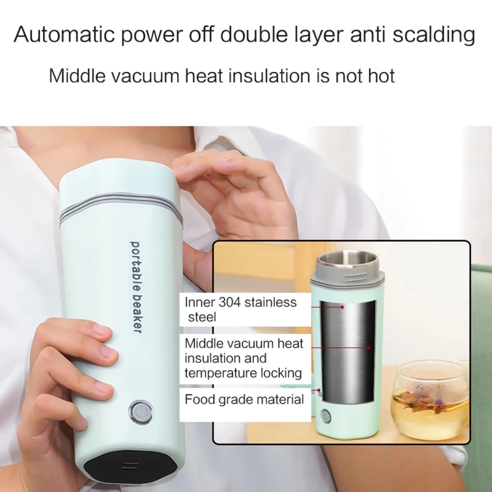 Portable Electric Kettle 350ML Stainless Steel Q2186